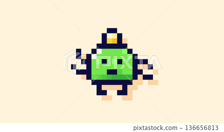 Cute color monster. Cute color monster. 136656813
