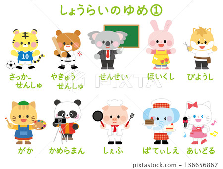 未來夢想插畫 1 136656867