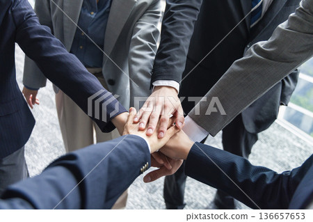 Business team unity Business team unity 136657653