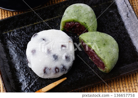 豆大福和酸奶大福 136657758