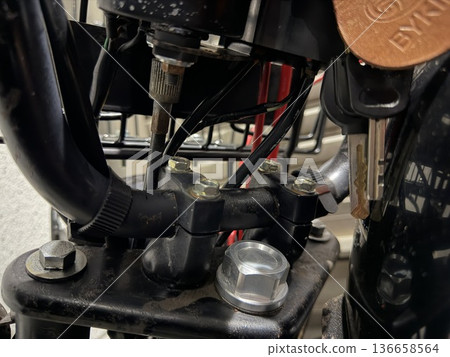 Motorcycle engine with engine compartment Motorcycle engine with engine compartment 136658564