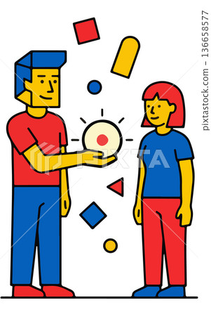 Geometric Gift Exchange 136658577