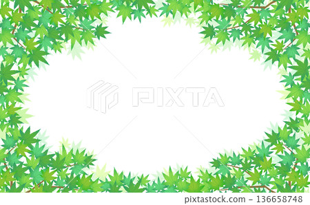 Green maple frame 5_horizontal 136658748