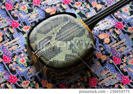 Okinawa sanshin image Okinawa sanshin image 136659775