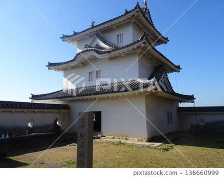 明石城的坤塔（兵庫縣明石市） 136660999