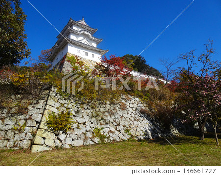明石城的坤塔(兵庫縣明石市) 明石城的坤塔(兵庫縣明石市) 136661727