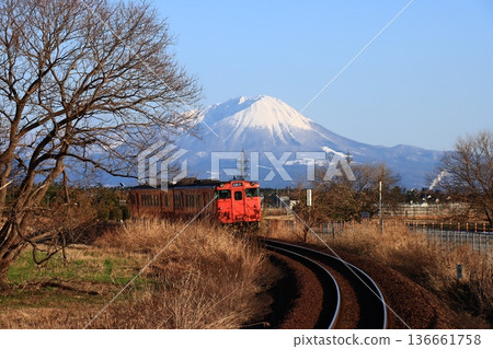 Mount Oyama and the Sakai Line Mount Oyama and the Sakai Line 136661758