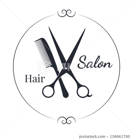 Design for hair salon 136661780