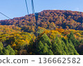 Autumn in Yamagata Zao - View of autumn leaves from the Zao Ropeway 136662582