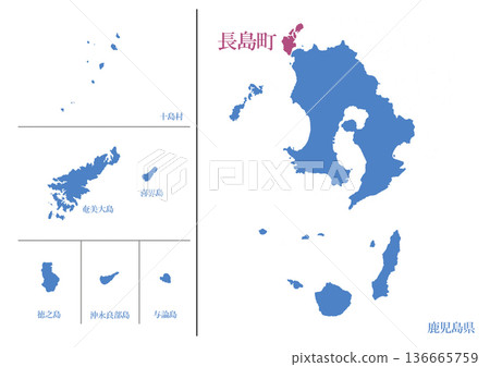 鹿兒島縣泉郡長島町 鹿兒島縣泉郡長島町 136665759