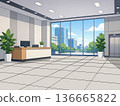 Office building lobby 136665822