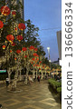 Lantern Festival decoration for Lunar Year and Ramadan celebration 136666334