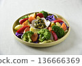 Ingredients-packed salad 136666369