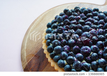 自製藍莓塔 自製藍莓塔 136666985