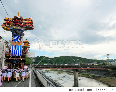 大分縣日田市花月川及日田祗園祭的彩車 大分縣日田市花月川及日田祗園祭的彩車 136668402