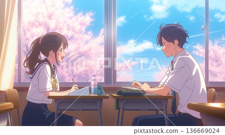 享受在房間裡閱讀的樂趣。日常插圖，室內，閱讀時光，嗜好，放鬆，休息，舒適生活。 136669024