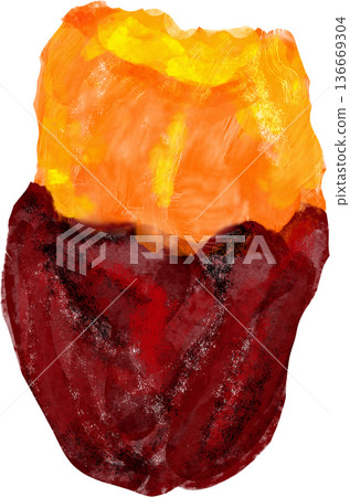 石烤地瓜圖解 石烤地瓜圖解 136669304