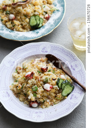 章魚炒飯 章魚炒飯 136670726