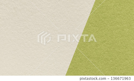 Light beige texture background with olive diagonal angled split and copy space for template, banner, presentation Light beige texture background with olive diagonal angled split and copy space for template, banner, presentation 136671963