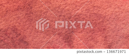 Red abstract watercolor texture background surface, macro. Terracotta art backdrop Red abstract watercolor texture background surface, macro. Terracotta art backdrop 136671971