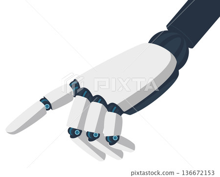 Robotic Hand Pointing Robotic Hand Pointing 136672153