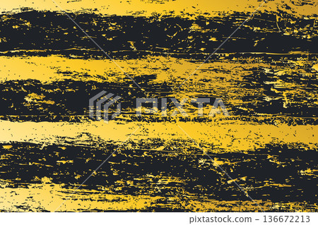 Grunge Golden Wooden Plank Background Grunge Golden Wooden Plank Background 136672213