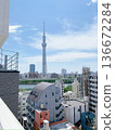 Tokyo Skytree taken at the hotel 136672284