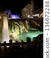 Kusatsu Onsen Yubatake light up 136672288
