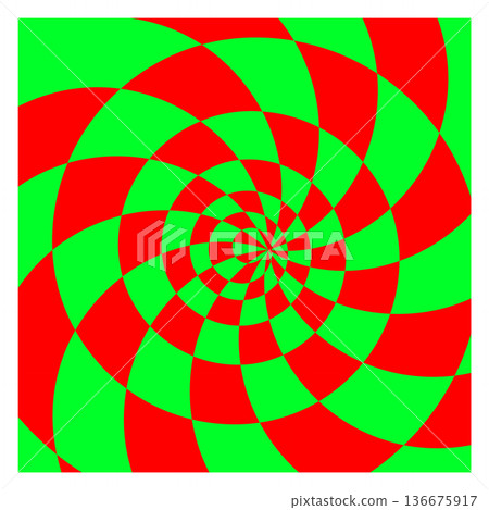 Groovy spiral color hallucination trance effect background 136675917
