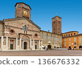 View of Piazza Prampolini or Piazza Grande in Reggio Emilia, Emilia Romagna, Italy 136676332
