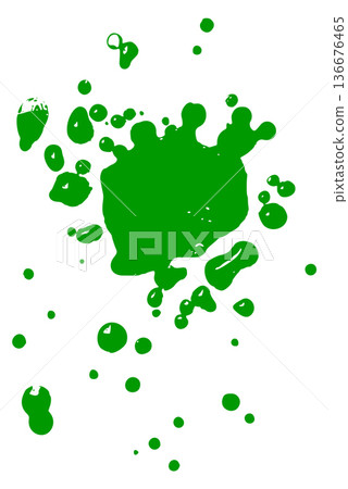 Toxic liquid splash. Green liquid spray stains Toxic liquid splash. Green liquid spray stains 136676465