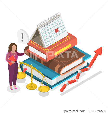 3D Isometric Flat Vector Illustration of Online Banking, Set Of Financial Scenes. Item 2 3D Isometric Flat Vector Illustration of Online Banking, Set Of Financial Scenes. Item 2 136679225