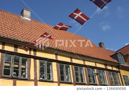 Helsingor pedestrian street in 2008 Helsingor pedestrian street in 2008 136680098