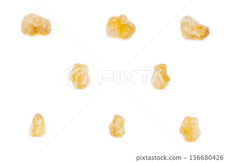Collection of stone mineral Pomegranate yellow-green Collection of stone mineral Pomegranate yellow-green 136680426
