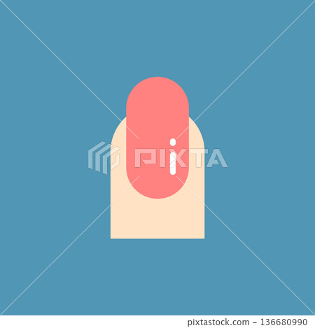 Nail icon 136680990