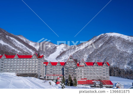 [Winter Material] Hakuba Cortina Ski Resort (Nagano Prefecture) 136681875