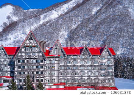 [Winter Material] Hakuba Cortina Ski Resort (Nagano Prefecture) 136681878