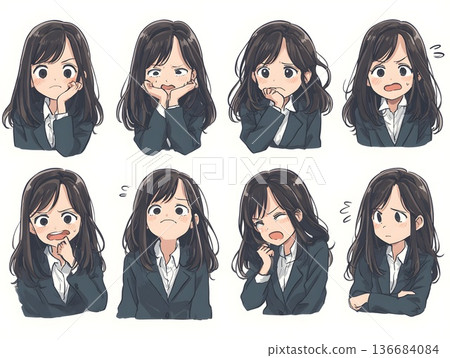 A cute girl in trouble 136684084