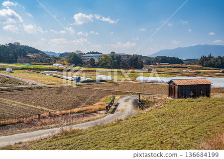 Rural scenery of Asuka Village, Nara Prefecture Rural scenery of Asuka Village, Nara Prefecture 136684199