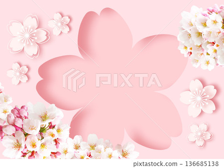 Cherry blossom background 136685138