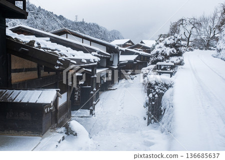妻籠宿（冬季） 136685637