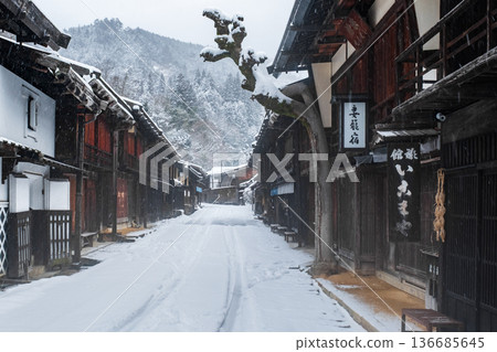 Tsumago-juku (winter) Tsumago-juku (winter) 136685645
