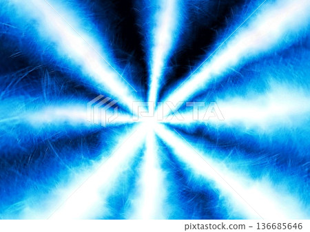 Abstract background of warped space radiating blue energy | Futuristic light portal image Abstract background of warped space radiating blue energy | Futuristic light portal image 136685646
