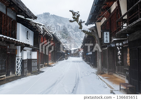 妻籠宿(冬季) 妻籠宿(冬季) 136685651
