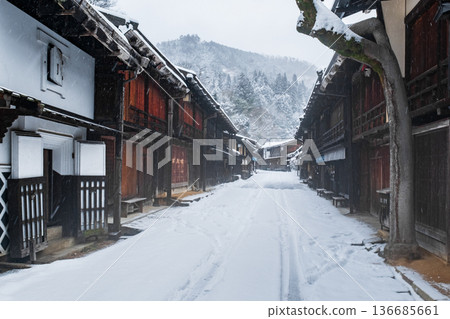 Tsumago-juku (winter) Tsumago-juku (winter) 136685661
