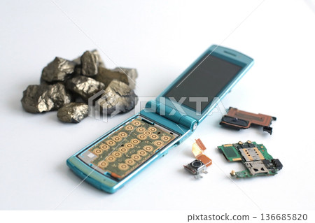 電腦和手機等電子設備所含的稀有金屬 136685820