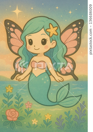 美人魚仙子 136686009