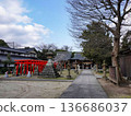 Wada Misaki Shrine on a clear winter day 136686037