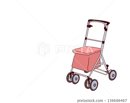 Wheelbarrow with copy space Wheelbarrow with copy space 136686467