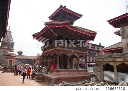 尼泊爾世界遺產加德滿都谷地巴克塔普爾 136686838